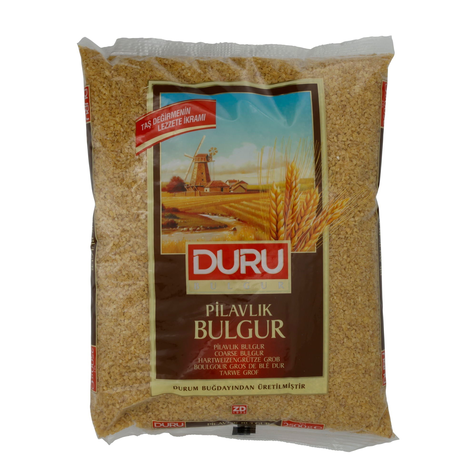Bulgur Duru | Pilavlik Bulgur | Grob, für herzhafte Gerichte | 2500 g DURU
